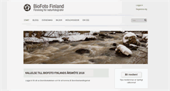 Desktop Screenshot of biofoto.fi