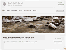 Tablet Screenshot of biofoto.fi